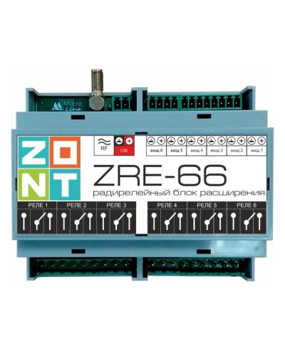 ZONT ZRE-66. Блок расширения. MicroLine в Благовещенске