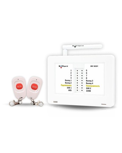 NV 8321ТК. GSM комплект тревожной сигнализации. NAVIgard в Благовещенске