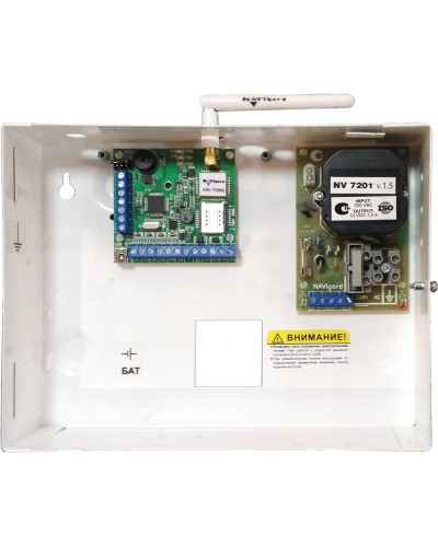 NV 1010c. Устройство оконечное объектовое приемно-контрольное c GSM коммуникатором. NAVIgard в Благовещенске