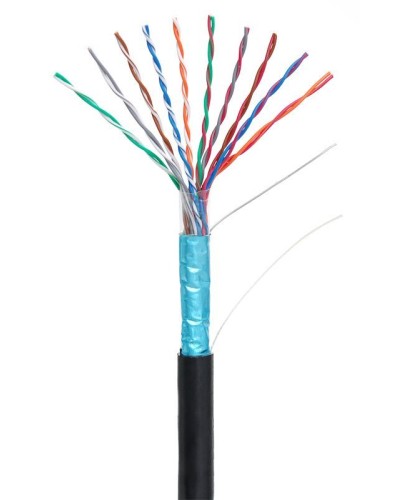 F/UTP 10pair, Cat5, Out, PE (EC-UF010-5-PE-BK-3). Кабель «витая пара» (LAN) для структурированных систем связи. NETLAN в Благовещенске