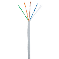 U/UTP 4pair, Cat5e, In, PVC (CCA-UU004-5E-PVC-GY). Кабель «витая пара» (LAN) для структурированных систем связи. NETLAN