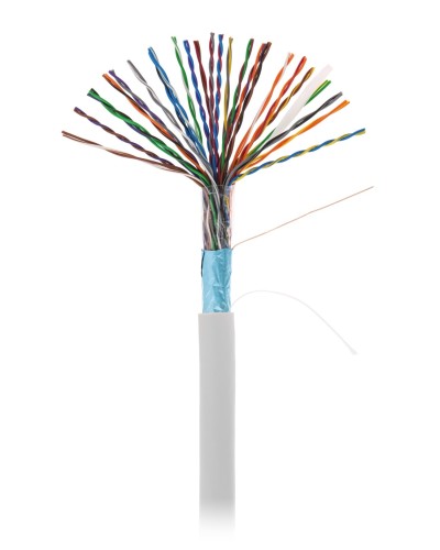 F/UTP 25pair, Cat5, In, PVC (EC-UF025-5-PVC-GY-3). Кабель «витая пара» (LAN) для структурированных систем связи. NETLAN в Благовещенске