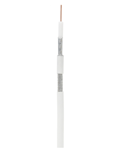 RG-11 CCS, In, PVC (EC-C2-21123A-WT-3). Кабель коаксиальный омедненный. NETLAN в Благовещенске