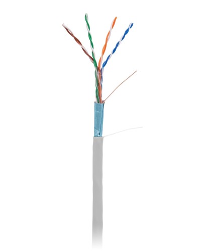 F/UTP 4pair, Cat5e, In, PVC (EC-UF004-5E-PVC-GY). Кабель «витая пара» (LAN) для структурированных систем связи. NETLAN в Благовещенске