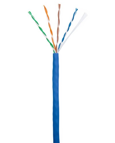 U/UTP 4pair, Cat5e, In, PVC (EC-UU004-5E-PVC-BL). Кабель «витая пара» (LAN) для структурированных систем связи. NETLAN в Благовещенске