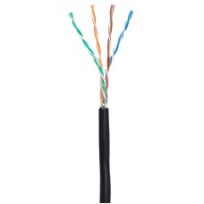 U/UTP 4pair, Cat5е, Out, PE (EC-UU004-5E-PE-BK). Кабель «витая пара» (LAN) для структурированных систем связи. NETLAN