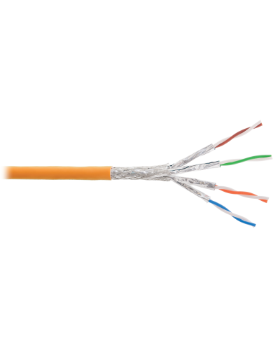 S/FTP, 4pair, Cat.6a, Solid, In, LSZH (NKL 9355C-OR). Кабель «витая пара» (LAN) для структурированных систем связи. NIKOLAN в Благовещенске