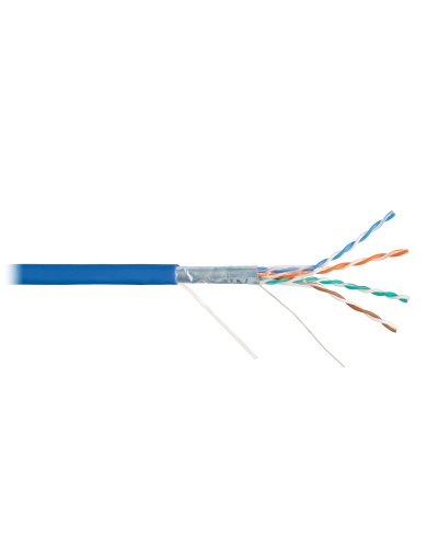 F/UTP 4pair, Cat5e, Solid, In, нг(А)-HF (NMC 4200C-BL). Кабель «витая пара» (LAN) для структурированных систем связи. NIKOMAX в Благовещенске