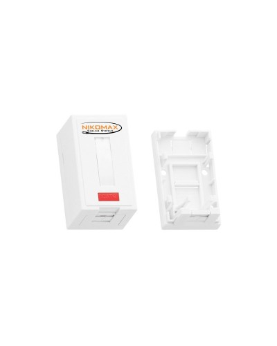 NMC-MB1P-ST-WT. Корпус настенной розетки. NIKOMAX в Благовещенске