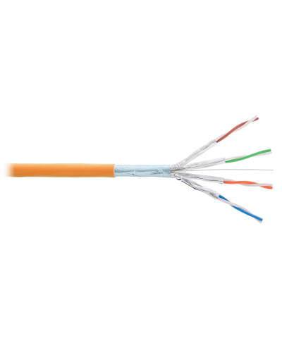 F/FTP 4pair, Cat6a, Solid, In, нг(А)-HF (NMC 4355C-OR). Кабель «витая пара» (LAN) для структурированных систем связи. NIKOMAX в Благовещенске