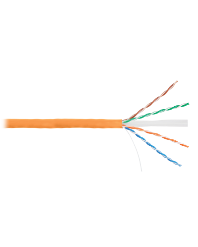 U/UTP 4pair, Cat6, Solid, In, нг(А)-HF (NMC 9140C-OR). Кабель «витая пара» (LAN) для структурированных систем связи. NIKOMAX в Благовещенске