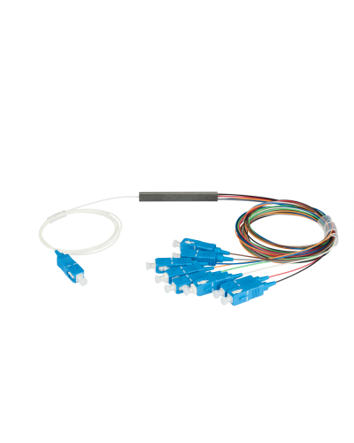 NMF-SPP1X8A1-SCU-M. Сплиттер планарный 1x8, 9/125мкм, SC/UPC, 0.9 мм. NIKOMAX в Благовещенске