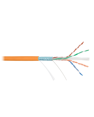 F/UTP 4pair, Cat6, Solid, In/Out, нг(А)-HF (NMC 9240C-OR). Кабель «витая пара» (LAN) для структурированных систем связи. NIKOMAX в Благовещенске