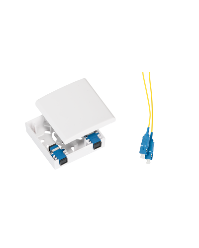 NMF-WO01SCUS2-CS-WT. Оптическая розетка. NIKOMAX в Благовещенске