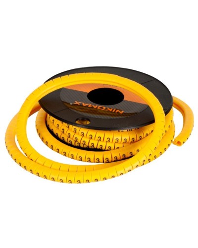 NMC-CMR-J-YL-500 (500шт). Маркер кабельный. NIKOMAX в Благовещенске
