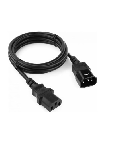 NTSS-PC13145 C13-С14 проводник.:3х1мм2 3м 220/250В 10А черный. Кабель питания. NTSS в Благовещенске