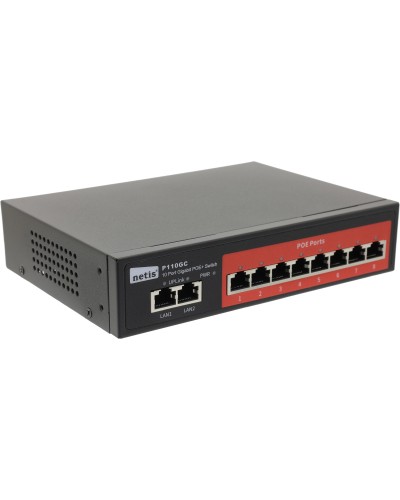 Netis P110GC. Коммутатор сетевой PoE неуправляемый. Netis в Благовещенске