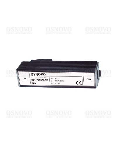 SP-IP/1000PD. Устройство грозозащиты цепей Ethernet. OSNOVO в Благовещенске