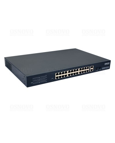 SW-62422(400W). Коммутатор 24-портовый  Fast Ethernet с PoE. OSNOVO в Благовещенске