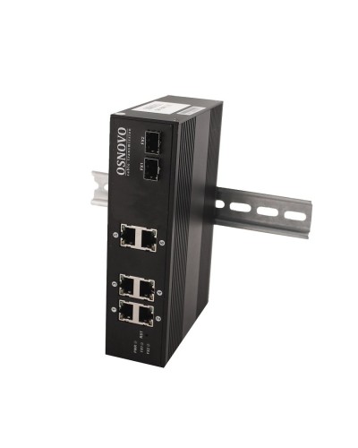SW-8062/IC. Промышленный PoE коммутатор Gigabit Ethernet на 8 портов. OSNOVO в Благовещенске