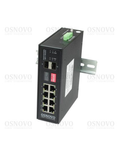 SW-80802/I(Port 90W, 300W). Коммутатор с PoE. OSNOVO в Благовещенске