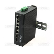 SW-80402-IL(port 90W, 360W). Коммутатор с PoE. OSNOVO