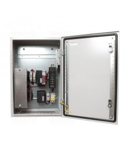 OS-46TB1(SW-80802/ILS(port 90W)). Уличная станция с термостабилизацией и резервным питанием. OSNOVO в Благовещенске