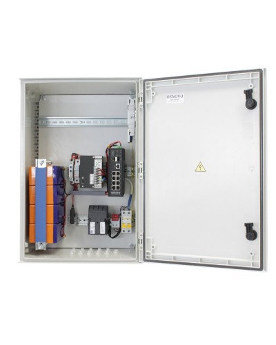 OSP-46TB1(SW-80802/ILS(port 90W)). Уличный коммутатор с PoE. OSNOVO в Благовещенске