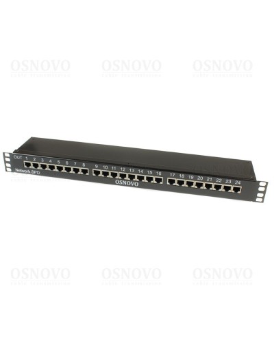 SP-IP24/1000PR. Устройство грозозащиты цепей Ethernet. OSNOVO в Благовещенске