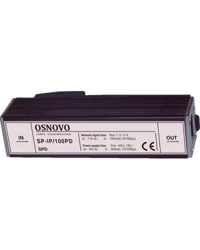 SP-IP/100PD. Устройство грозозащиты цепей Ethernet. OSNOVO в Благовещенске