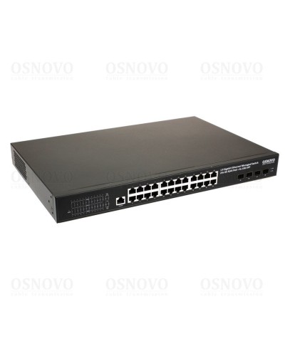 SW-24G4X-1L. Коммутатор с PoE. OSNOVO в Благовещенске