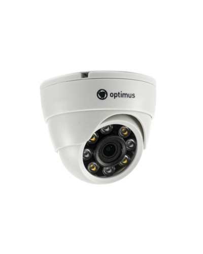 IP-E025.0(2.8)PL_DP03. Видеокамера IP купольная. Optimus в Благовещенске
