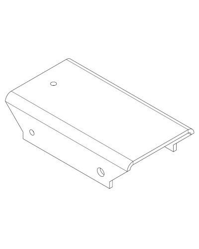 PERCo-MB-16.8. Накладка прямая верхняя. PERCo в Благовещенске
