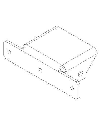 PERCo-MB-16.6. Накладка Т- образная. PERCo в Благовещенске