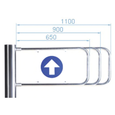 PERCo-AG-900. Створка для калитки. PERCo