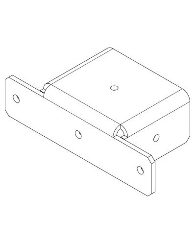 PERCo-MB-16.7. Соединительный элемент ограждения. PERCo в Благовещенске