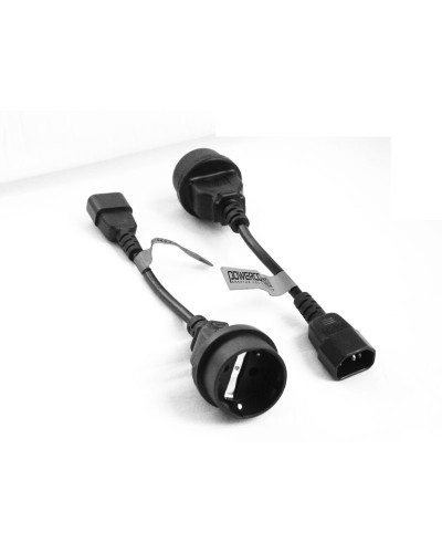 Cord PCM SCUT IEC320 to Type-F. Кабель IEC-320 C14 to Socket Type-F. POWERCOM в Благовещенске