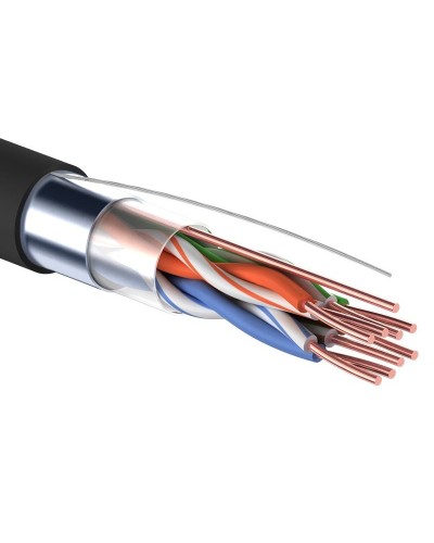 F/UTP 4PR 24AWG, CAT5e. OUTDOOR, 305м. PROconnect (01-0154). Кабель «витая пара» (LAN) для структурированных систем связи. PROCONNECT в Благовещенске