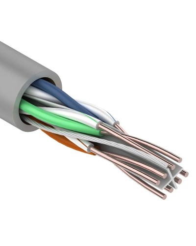 U/UTP 4PR 23AWG, CCA, CAT6, PVC, 305м. PROconnect (01-0047-3). Кабель «витая пара» (LAN) для структурированных систем связи. PROCONNECT в Благовещенске