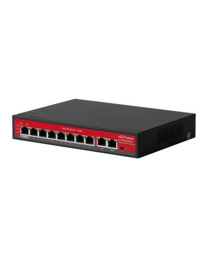 PND-08P-2M-BT1 (120W). Коммутатор AI 10-портовый с функцией PoE. Polyvision в Благовещенске