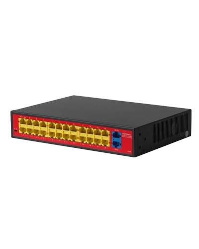 PND-24P-2G Lite (250W). Коммутатор неуправляемый 26-портовый с функцией PoE. Polyvision в Благовещенске