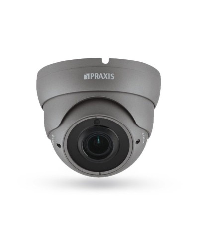 PE-7142IP 2.8-12 A/SD. Видеокамера IP купольная. Praxis в Благовещенске