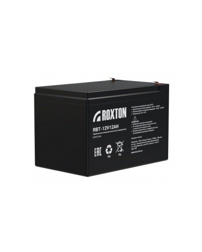 RBT-12V12AH. Аккумулятор герметичный свинцово-кислотный. ROXTON в Благовещенске