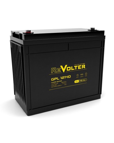 Revolter GPL 12140. Аккумулятор автомобильный герметичный свинцово-кислотный. Revolter в Благовещенске
