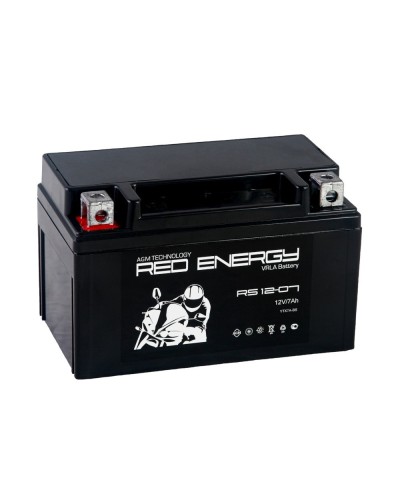 Red Energy RS 1207. Аккумулятор герметичный свинцово-кислотный стартерный. Red Energy в Благовещенске