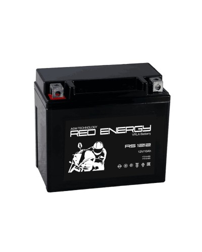 Red Energy RS 1212. Аккумулятор герметичный свинцово-кислотный стартерный. Red Energy в Благовещенске