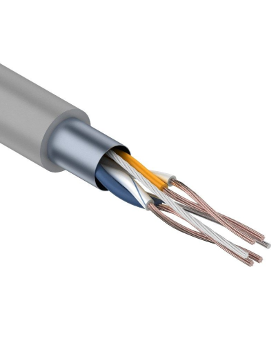 F/UTP, CAT 5e, PVC, 2PR, 24AWG, INDOOR, STRANDED, серый, 305м, REXANT (01-0125). Кабель «витая пара» (LAN) для структурированных систем связи. Rexant в Благовещенске