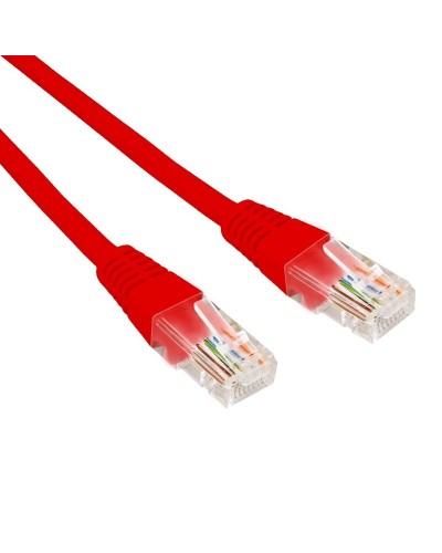 Патч-корд U/UTP CAT 6, RJ45-RJ45, 26AWG, LSZH, красный, 2м REXANT (02-0293-2). Патч-корд UTP. Rexant в Благовещенске