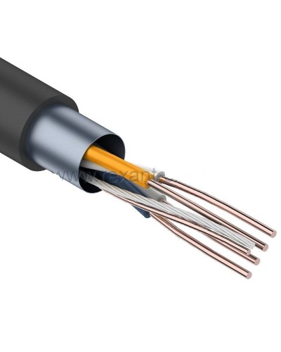 F/UTP, CAT 5e, PE, 2PR, 24AWG, OUTDOOR, SOLID, черный, 305м, REXANT (01-0124). Кабель «витая пара» (LAN) для структурированных систем связи. Rexant в Благовещенске