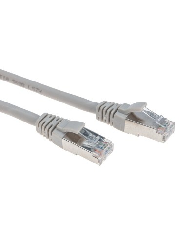 Патч-корд S/FTP CAT 6A (10G), RJ45-RJ45, 28AWG, LSZH, серый, 1м REXANT (02-0390-1). Патч-корд медный. Rexant в Благовещенске